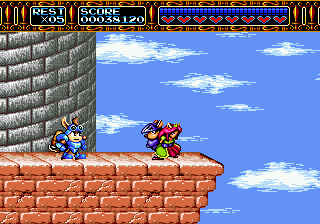 Rocket Knight Adventures screenshot 5 for Sega Genesis